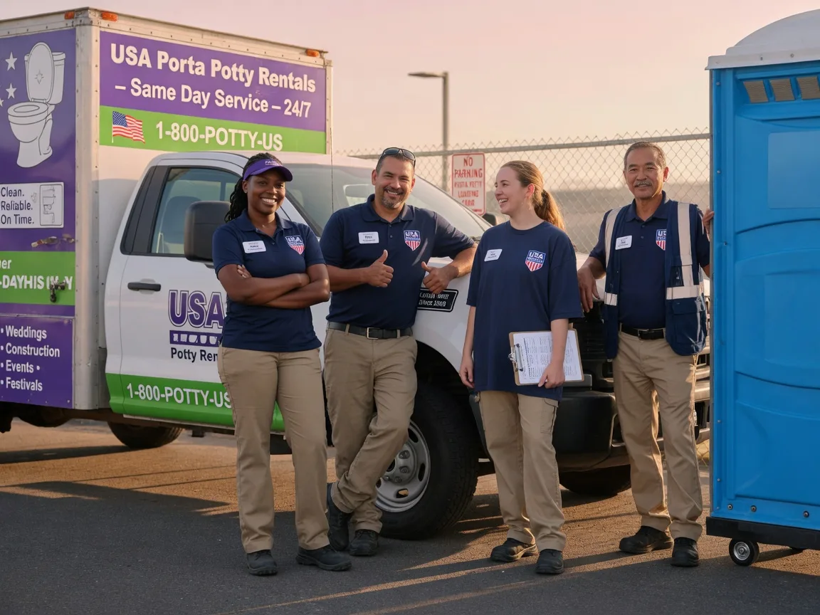 Porta Potty Rental company in Riva, MD